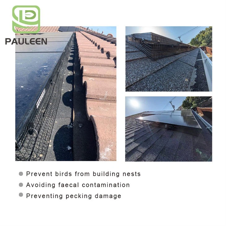 Bird Netting for Solar Panels