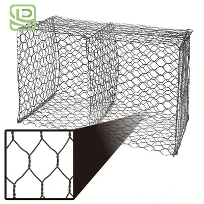 Vevd gabionboks i netting